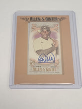 Load image into Gallery viewer, 2021 Topps Allen and Ginter Mini Framed Auto #FMA-EF Estevan Florial RC Yankees