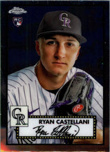 Load image into Gallery viewer, 2021 Topps Chrome Platinum Anniversary Ryan Castellani RC Colorado Rockies #38