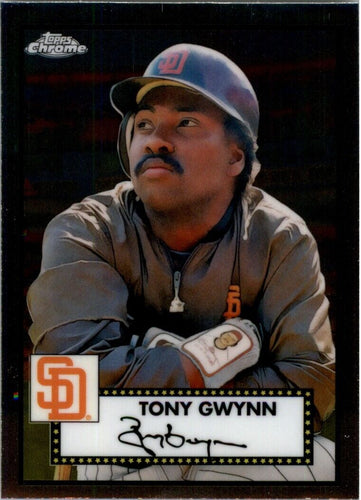 2021 Topps Chrome Platinum Anniversary Tony Gwynn San Diego Padres #605