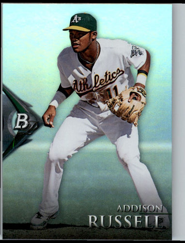 2014 Bowman Platinum Prospects Addison Russell Oakland Athletics #BPP30