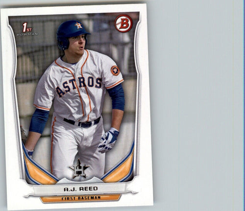 2014 Bowman Draft Picks & Prospects A.J. Reed Houston Astros #DP40