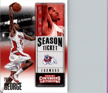 Load image into Gallery viewer, 2016-17 Panini Contenders Draft Picks Paul George Fresno State Bulldogs #76