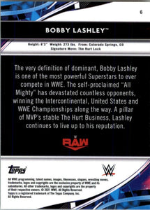 2021 Topps Finest WWE Bobby Lashley #6