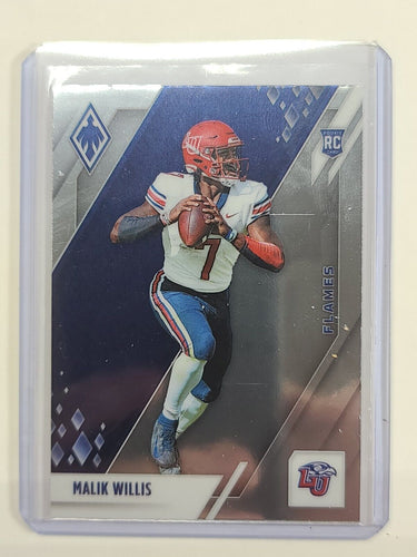 2022 Panini Chronicles Draft Picks MALIK WILLIS #14 PHOENIX RC Liberty Titans QB