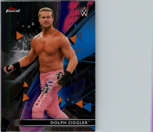 2021 Topps Finest WWE Dolph Zigler #51