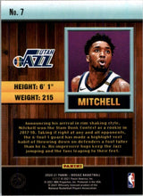 Load image into Gallery viewer, 2020-21 Panini Mosaic Jam Masters Donovan Mitchell Utah Jazz #7