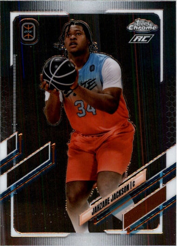 2022-23 Topps-Chrome Jahzare Jackson RC #89