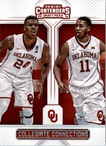 2016-17 Panini Contenders Draft Picks Collegiate Connections Buddy Hield/Isaiah