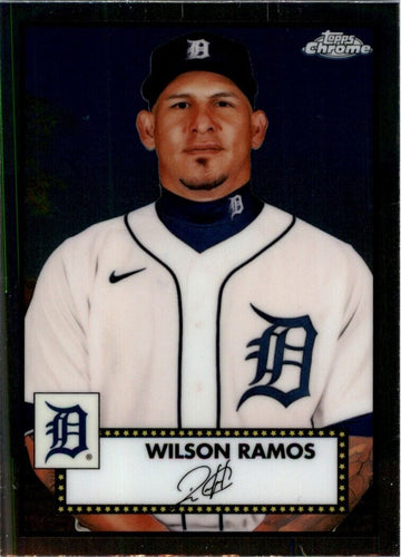 2021 Topps Chrome Platinum Anniversary Wilson Ramos Detroit Tigers #270