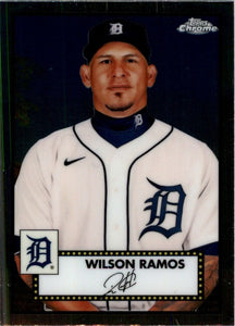 2021 Topps Chrome Platinum Anniversary Wilson Ramos Detroit Tigers #270