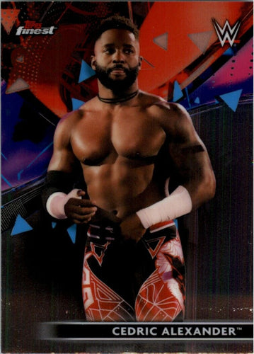 2021 Topps Finest WWE Cedric Alexander #8