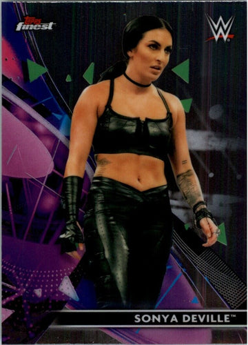 2021 Topps Finest WWE Sonya Deville #72