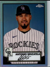 Load image into Gallery viewer, 2021 Topps Chrome Platinum Anniversary Antonio Senzatela Colorado Rockies #386