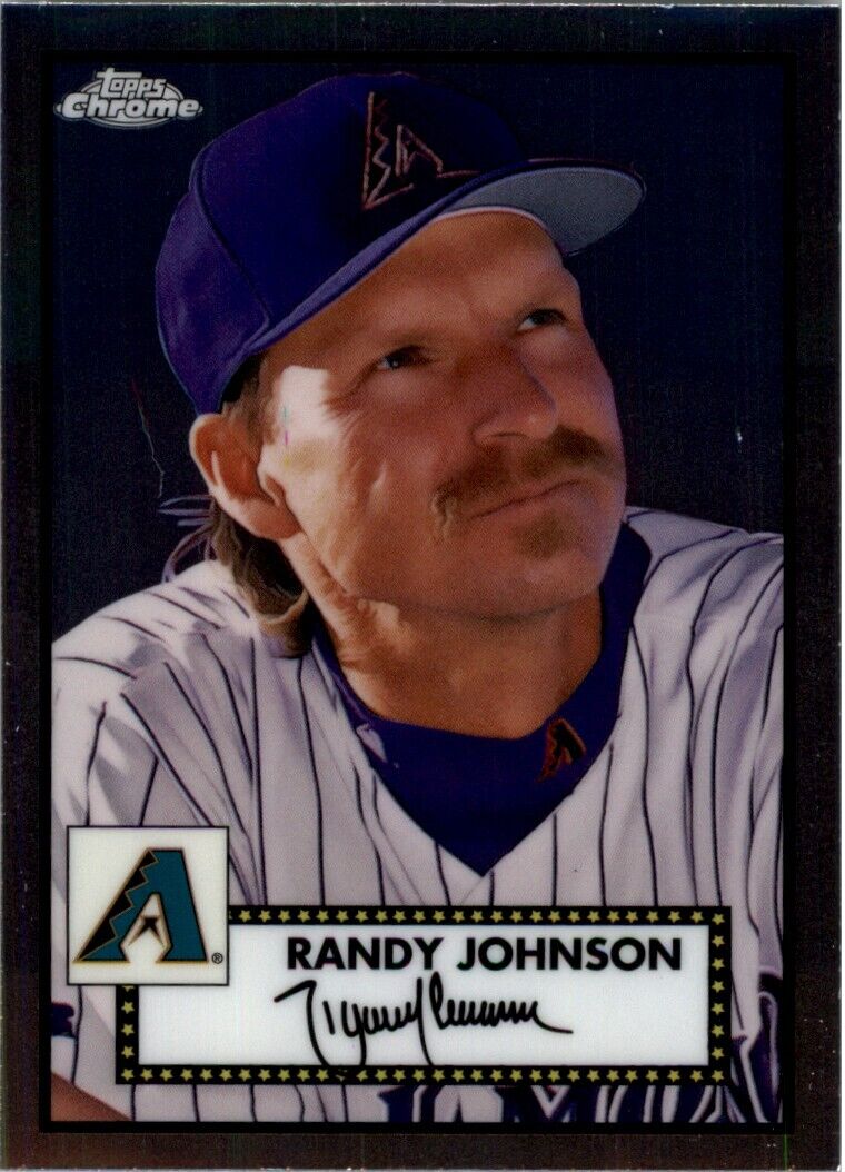 2021 Topps Chrome Platinum Anniversary Randy Johnson Arizona Diamondbacks #494