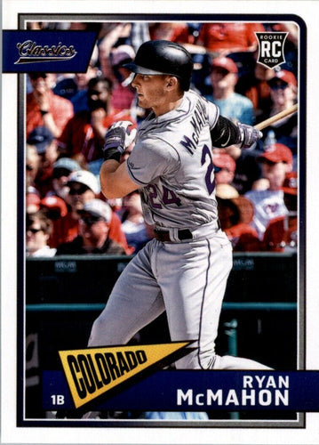 2018 Panini Chronicles Classics Ryan McMahon Colorado Rockies #4