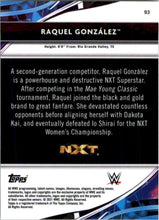 Load image into Gallery viewer, 2021 Topps Finest WWE Raquel Gonzalez #93