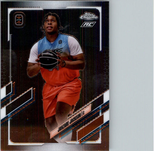 2022-23 Topps-Chrome Jahzare Jackson RC #25