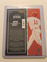Load image into Gallery viewer, RAFAEL DEVERS 2018 CONTENDERS OPTIC SEASON TICKET PRIZM ICE ROOKIE /149 RED SOX