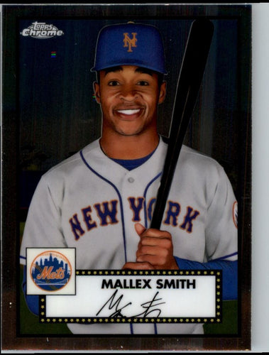 2021 Topps Chrome Platinum Anniversary Mallex Smith New York Mets #450