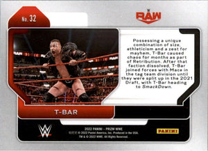 2022 Panini WWE Prizm t-Bar #32