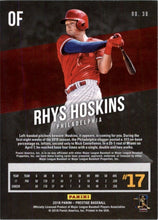 Load image into Gallery viewer, 2018 Panini Chronicles Prestige Rhys Hoskins RC Philadelphia Phillies #30