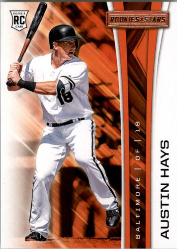 2018 Panini Chronicles Rookies and Stars Austin Hays RC Baltimore Orioles #7
