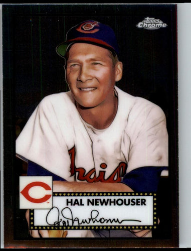 2021 Topps Chrome Platinum Anniversary Hal Newhouser Cleveland Indians #659