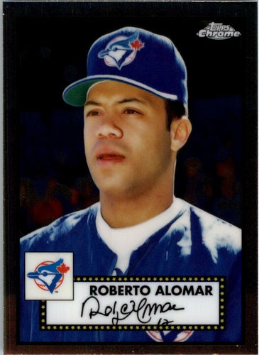 2021 Topps Chrome Platinum Anniversary Roberto Alomar Toronto Blue Jays #624