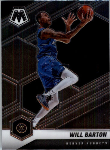 2020-21 Panini Mosaic Will Barton Denver Nuggets #158