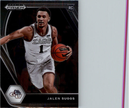 2021-22 Panini Prizm Draft Jalen Suggs RC Gonzaga Bulldogs #3