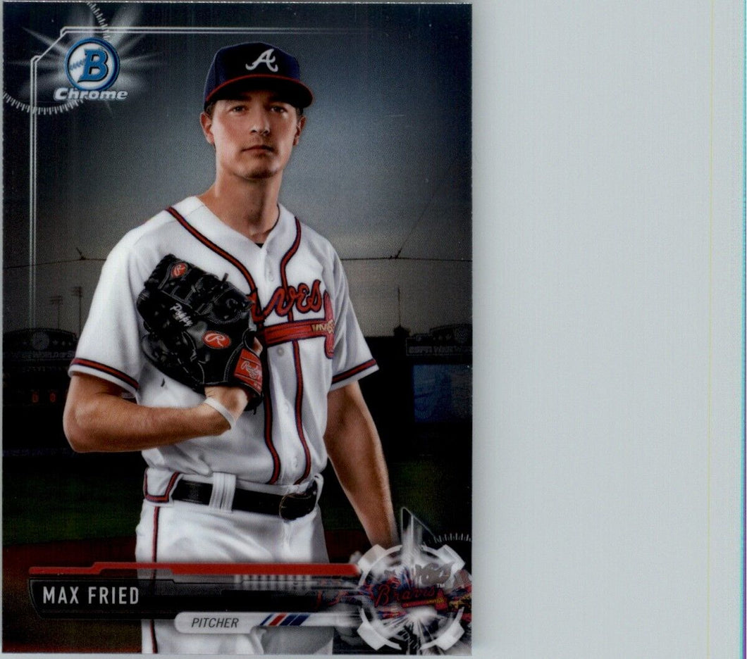 2017 Bowman Chrome Prospects Max Fried Atlanta Braves #BCP156