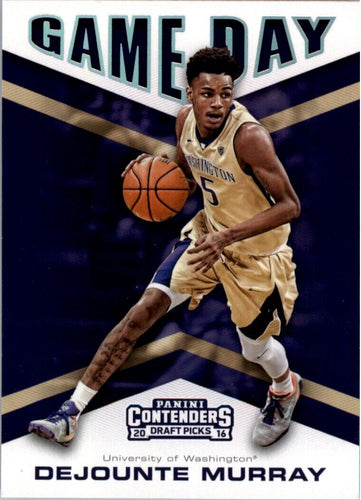 2016-17 Panini Contenders Draft Picks Dejounte Murray Washington Huskies #15