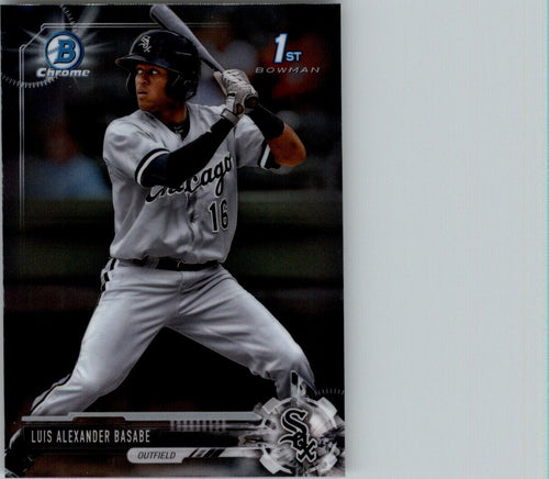 2017 Bowman Chrome Prospects Luis Alexander Basabe Chicago White Sox #BCP244