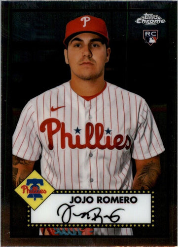 2021 Topps Chrome Platinum Anniversary JoJo Romero Philadelphia Phillies #78