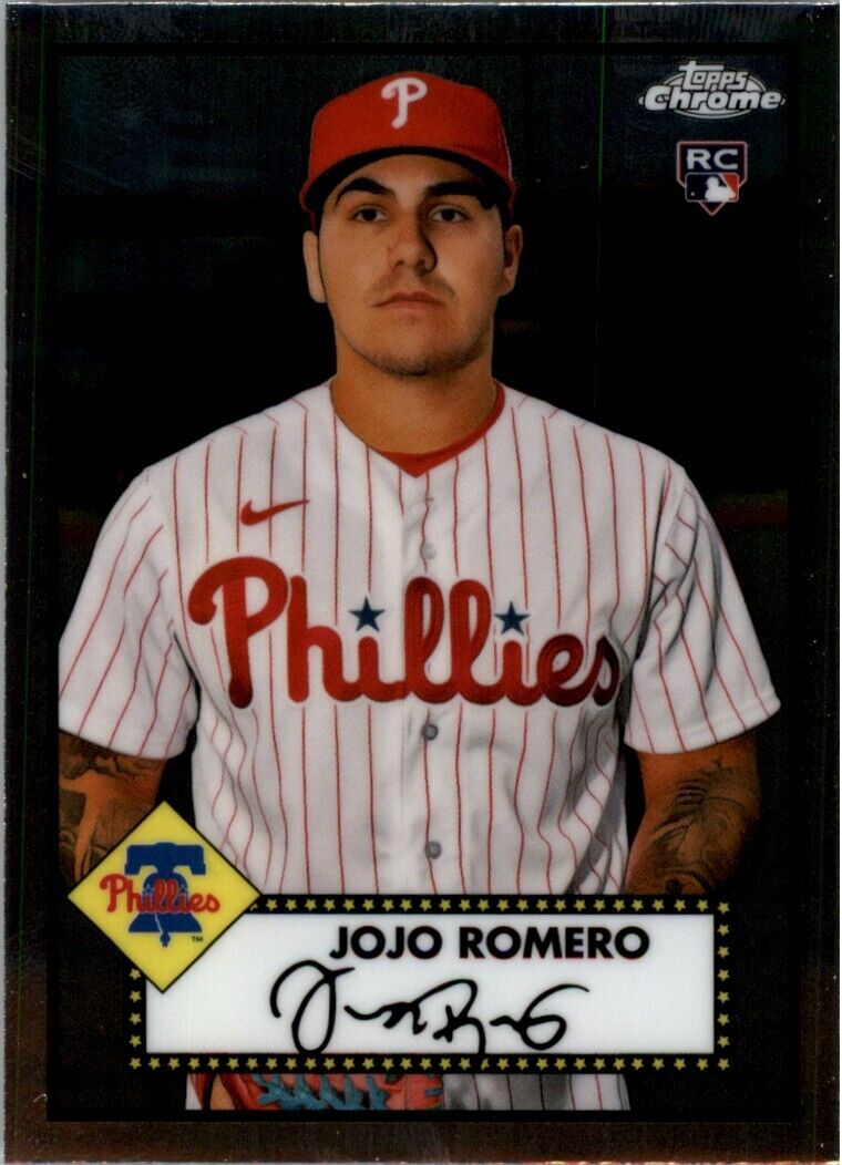 2021 Topps Chrome Platinum Anniversary JoJo Romero Philadelphia Phillies #78