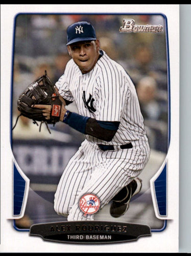 2013 Bowman Alex Rodriguez New York Yankees #45