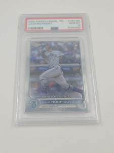 2022 Topps Chrome Update Julio Rodriguez #USC165 GEM MINT PSA 10!!!