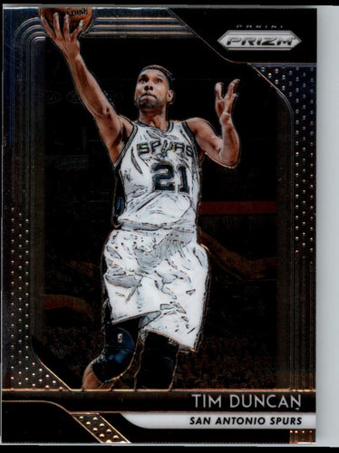 2018-19 Panini Prizm Tim Duncan San Antonio Spurs #225