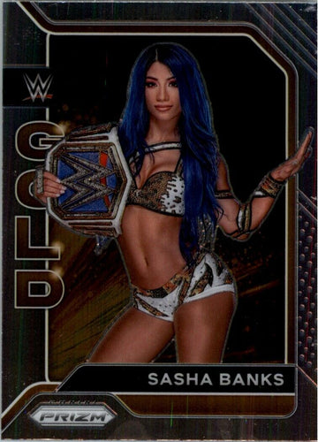 2022 Panini WWE Prizm sasha Banks #8