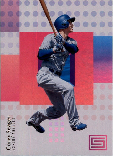 2018 Panini Chronicles Status Corey Seager Los Angeles Dodgers #22