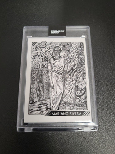 2020 Topps Project Card #91 1992 Mariano Rivera Bowman #302 Rookie RC JK5 Card