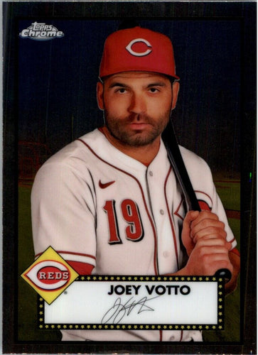 2021 Topps Chrome Platinum Anniversary Joey Votto Cincinnati Reds #187