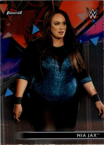 2021 Topps Finest WWE nia jax #26
