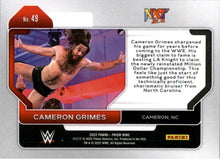 Load image into Gallery viewer, 2022 Panini WWE Prizm Cameron Grimes #49