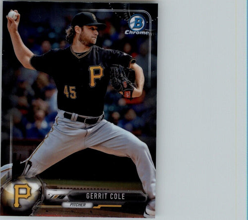 2017 Bowman Chrome Gerrit Cole Pittsburgh Pirates #92