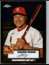 Load image into Gallery viewer, 2021 Topps Chrome Platinum Anniversary Kolten Wong St. Louis Cardinals #356