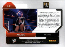 Load image into Gallery viewer, 2022 Panini WWE Prizm Amale RC #54