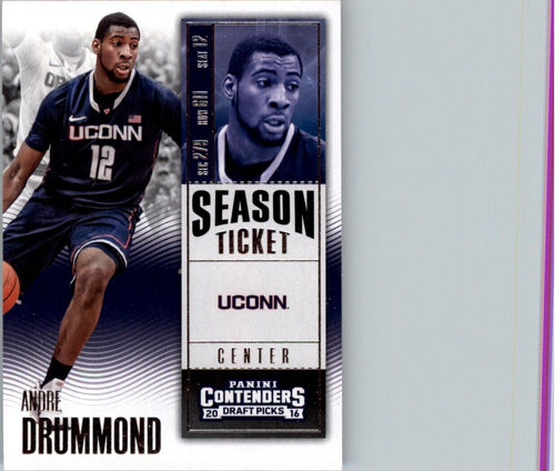 2015-16 Panini Absolute Andre Drummond Detroit Pistons #62