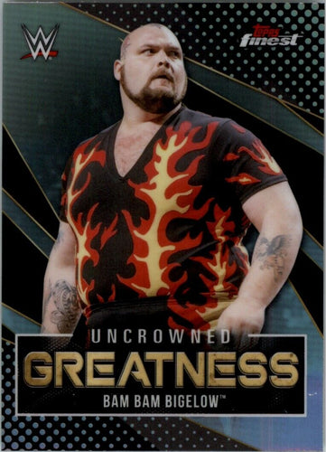 2021 Topps Finest WWE Bam Bam Bigelow #UG-1