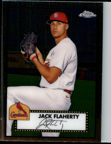 2021 Topps Chrome Platinum Anniversary Jack Flaherty St. Louis Cardinals #215